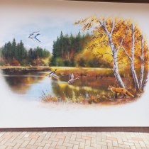 Wir bringen Ihr Foto an die Wand, in jeder Große.
